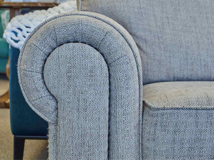Flexsteel Three Cushion Sofa in Oatmeal Woven Fabric