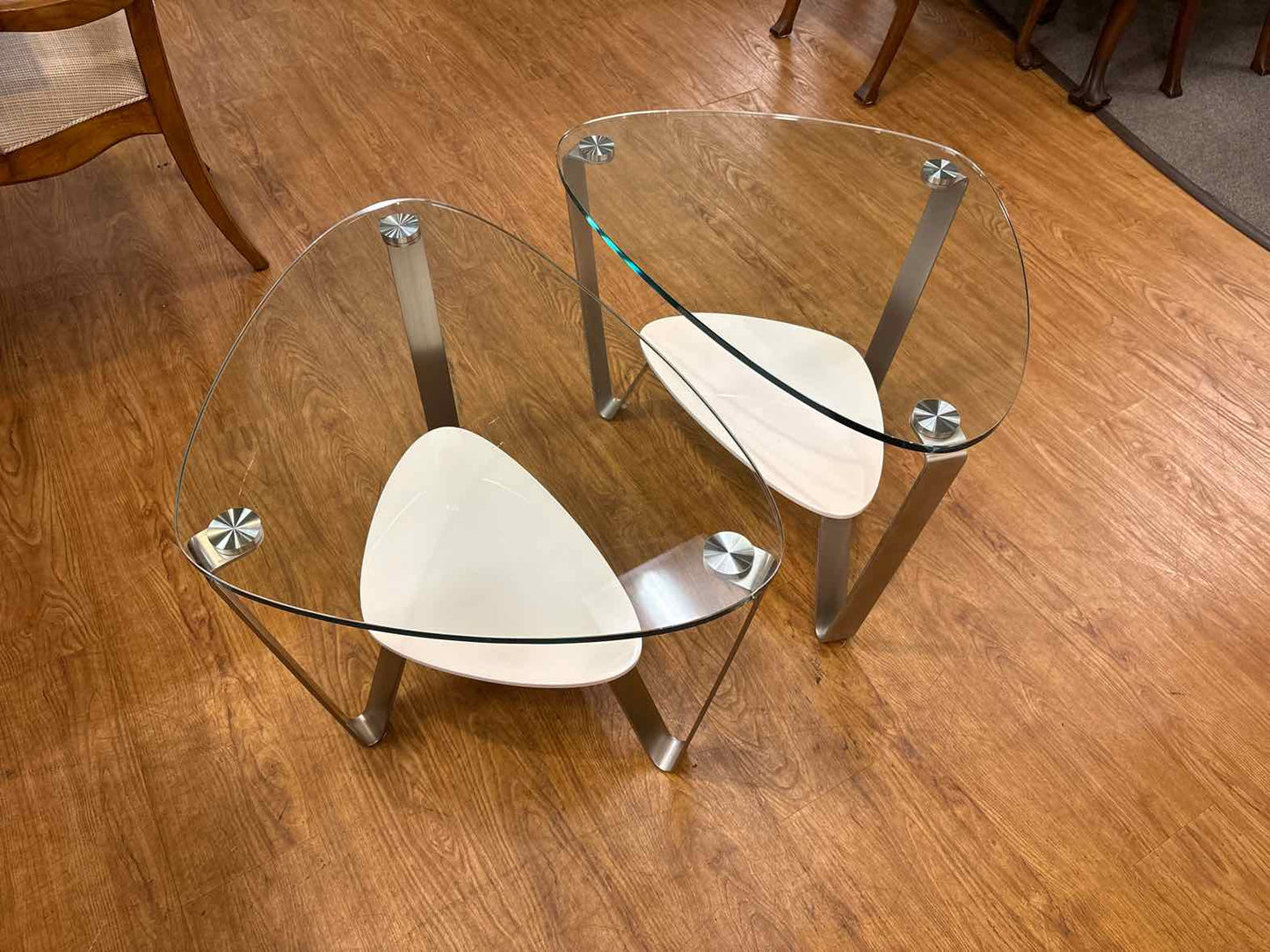 BDI 'Dino' Triangular Side Table