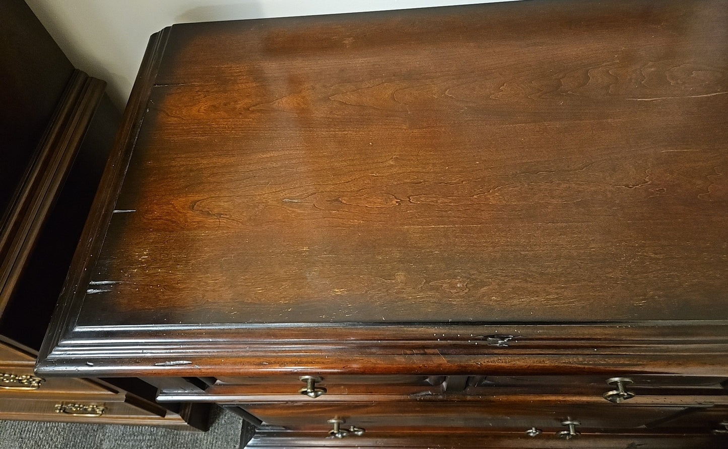 Pottery Barn Espresso 8 Drawer Dresser