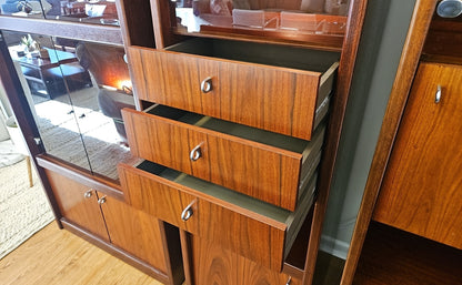 Redwood & Glass Cabinet