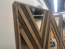Floor Mirror w/ Wood Accents