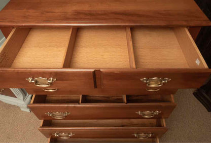 Young Republic Furniture Solid Rock Maple 5 Drawer Chest