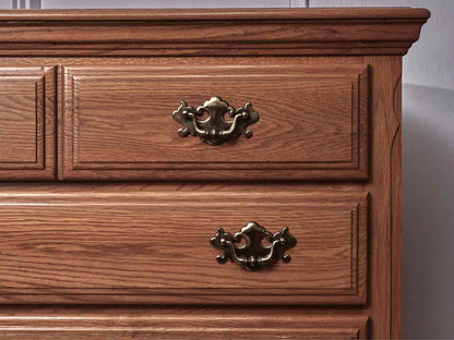 Athens Furniture Oak 5 Drawer Chest