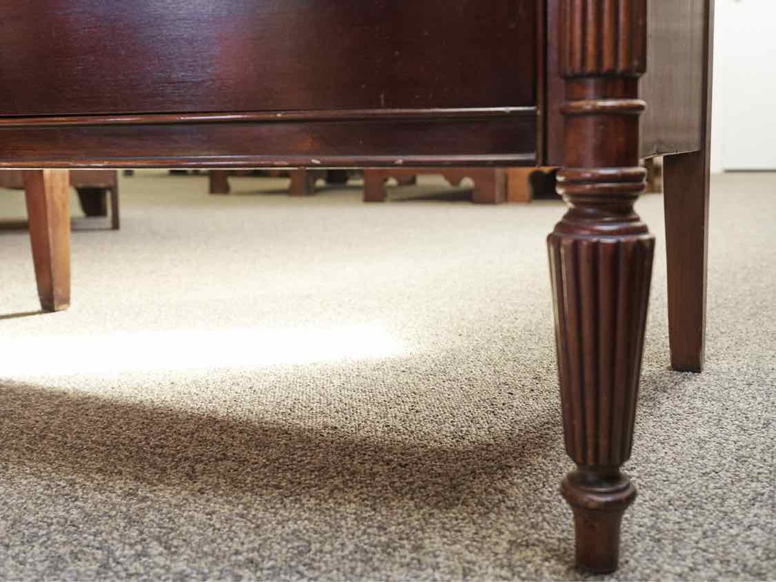 Mahogany Bowfront Five Drawer Chest
