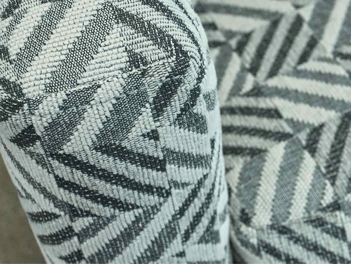 Max Home  Accent Chair in Checkmate Graphite Upholstery