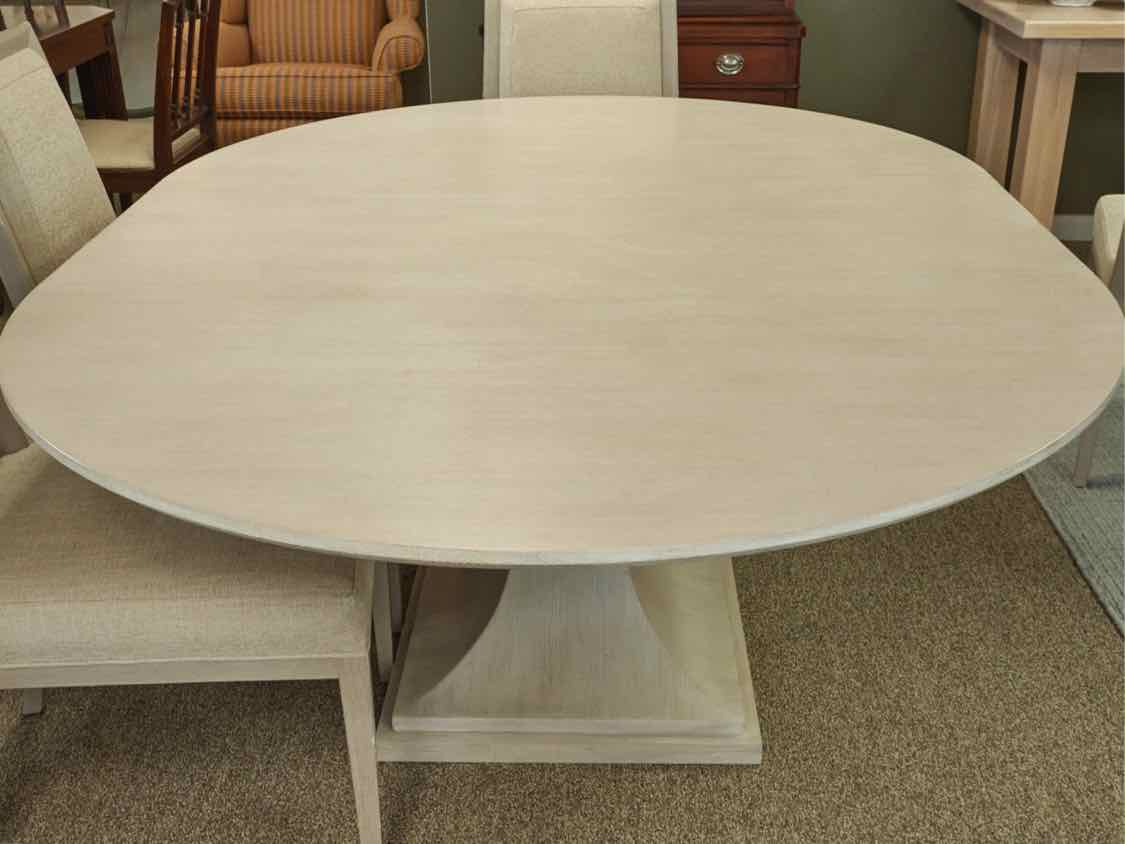 Bernhardt 'East Hampton' Round Pedestal Table & 6  Chair Sets