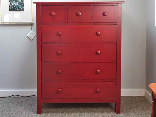 Rustic Red Chest