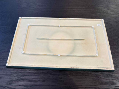 Arhaus Deep Sage Ceramic Tray