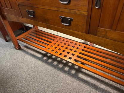 Stickley Cherry Wood Mission Sideboard