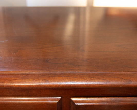 Colonial Furniture Co Dark Cherry Chest on Chest