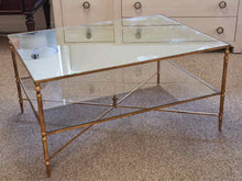 Uttermost 'Henzler' Brass Cocktail Table