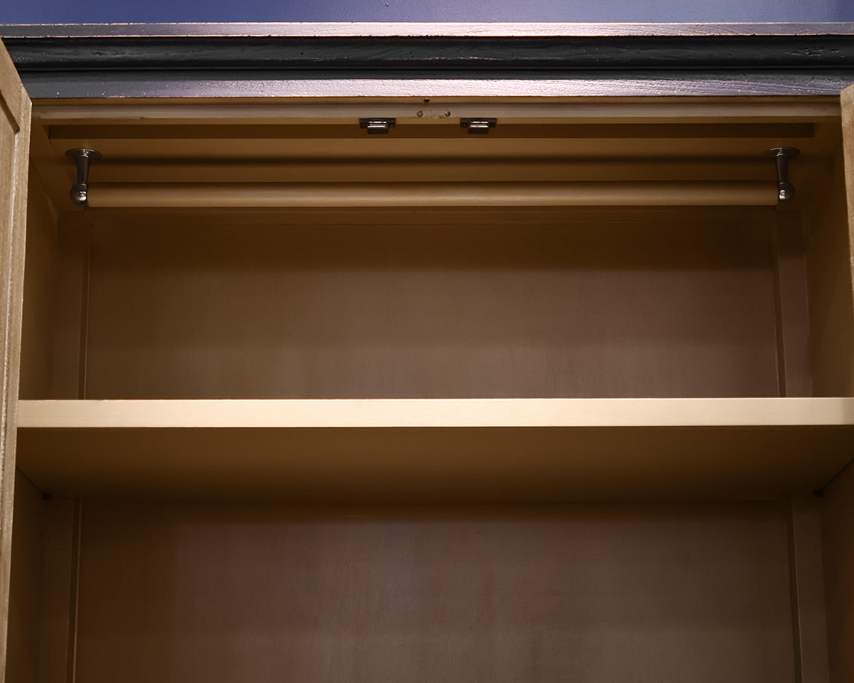 Restoration Hardware Mirrored Armoire