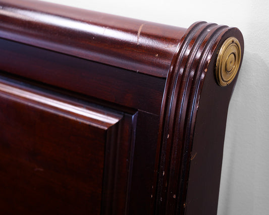 Century Furniture Mahogany King Bed Frame