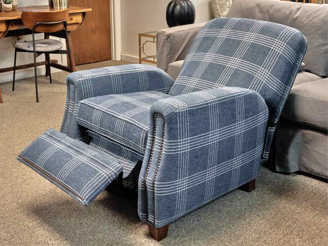 Pair of Ethan Allen 'Dean' Recliners