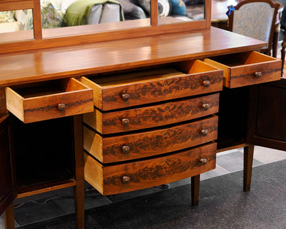 Flame Mahogany Sideboard