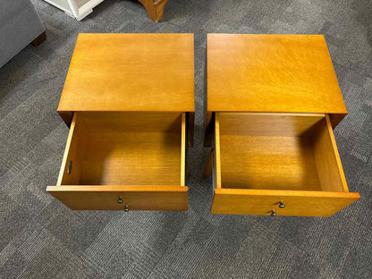 Pair of Crosley 'Landon' MCM Nightstands