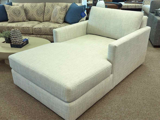 Huntington House Double Arm Chaise in Baby Blue