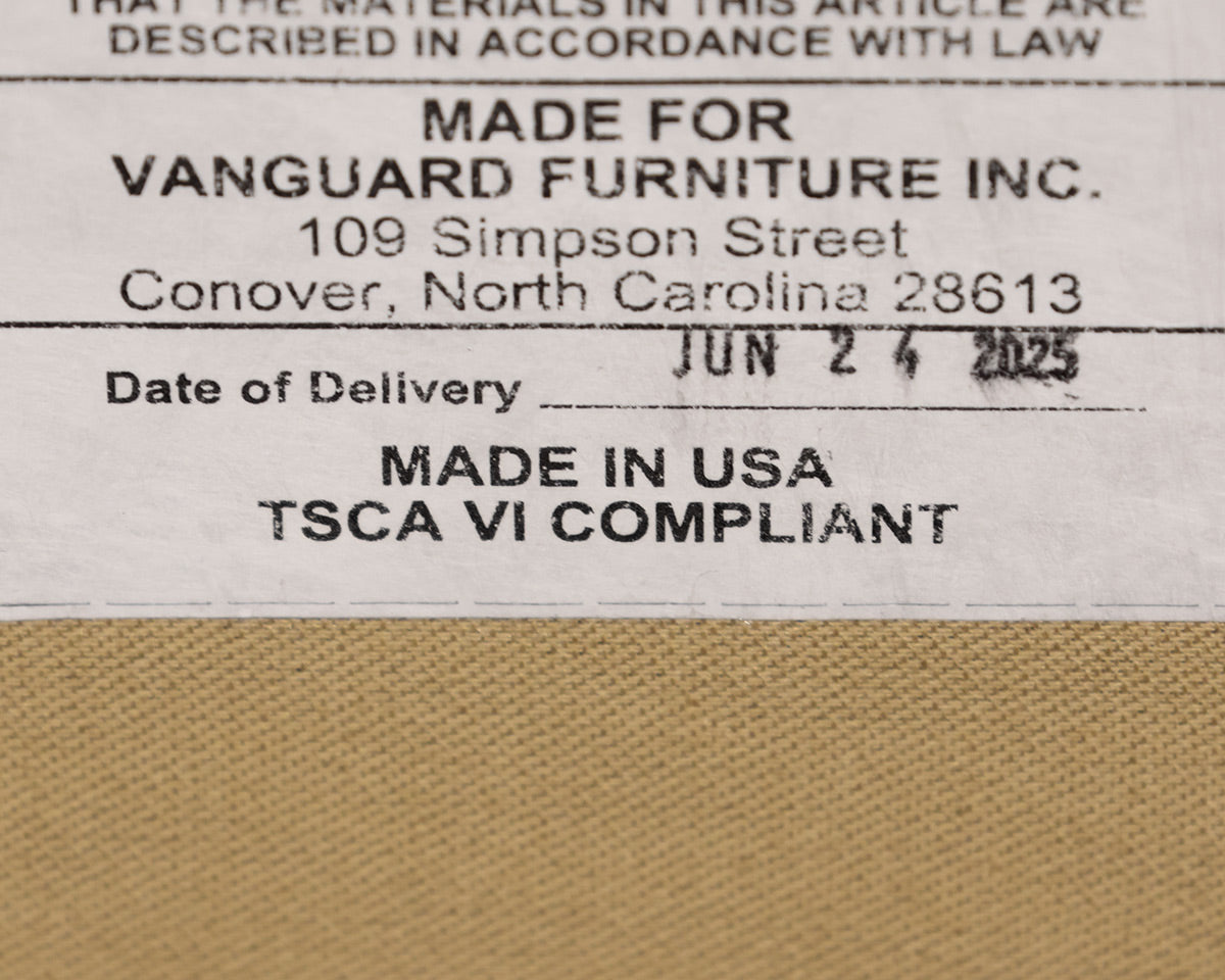 Vanguard Two-Cushion Upholstered Sofa