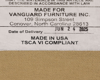 Vanguard Two-Cushion Upholstered Sofa