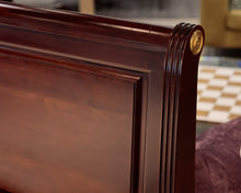 Century Furniture Mahogany King Bed Frame