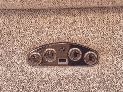 HTL Furniture  Power Reclining 3 Cushion Sofa with 2 Reclining  Seats