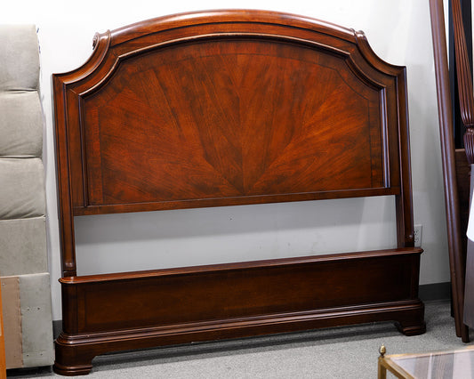 Traditional Queen Mahogany Bed Frame