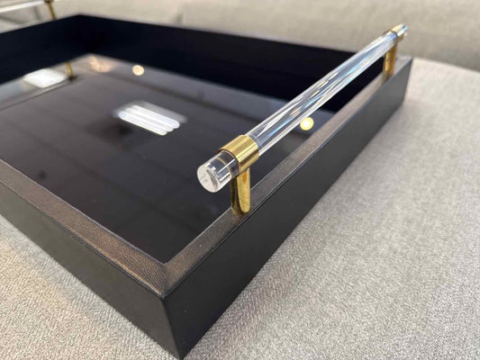 'Albright' Black Tray