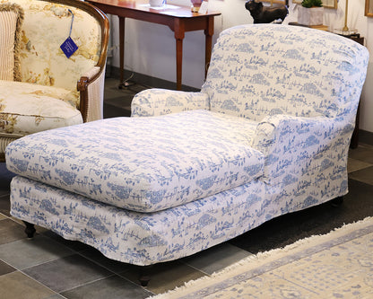 Serena & Lily Custom Slipcovered Chaise