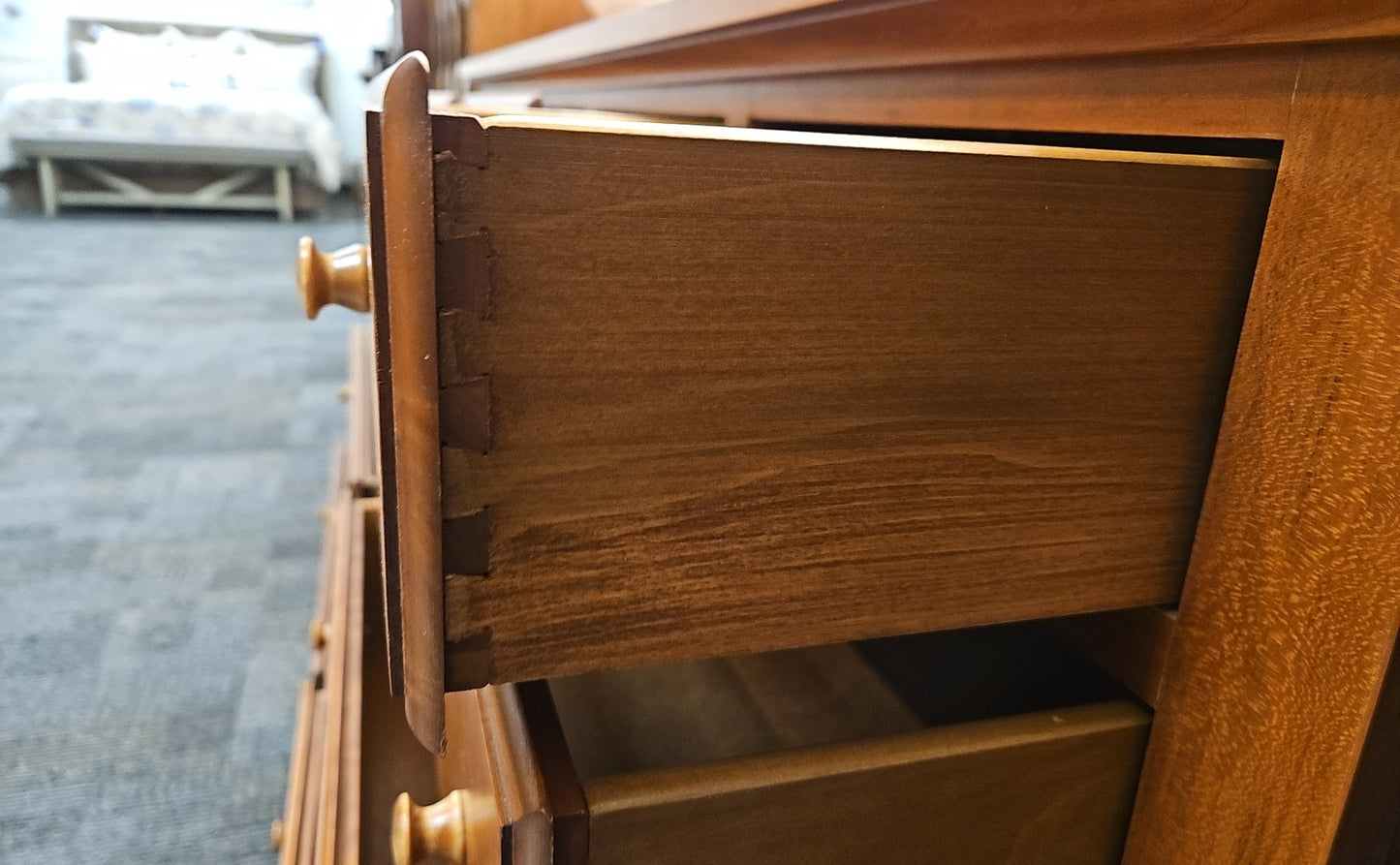 Natural Cherry 10-Drawer Dresser