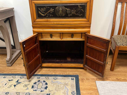 Antique Chinese Campaign Style Dresser