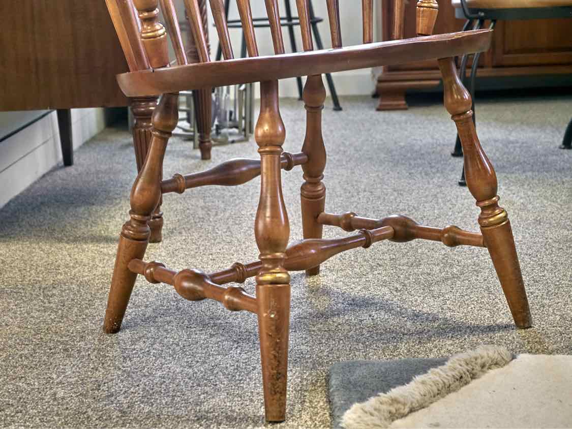 Hitchcock Maple Oval Table & 6 Chair Set