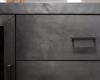 Restoration Hardware La Salle Metal Wrapped Sideboard