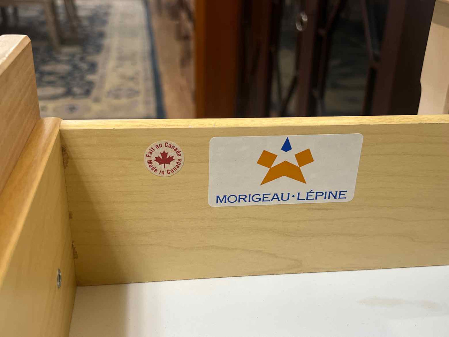 Morigeau-Lepine Off White Cabinet w/ Hutch