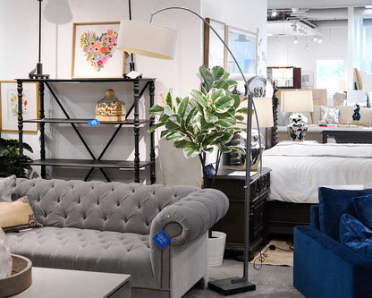 Chrome Arch Floor Lamp