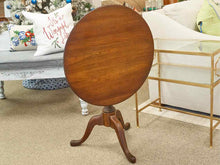 Solid Cherry Round Tilt Top Side Table