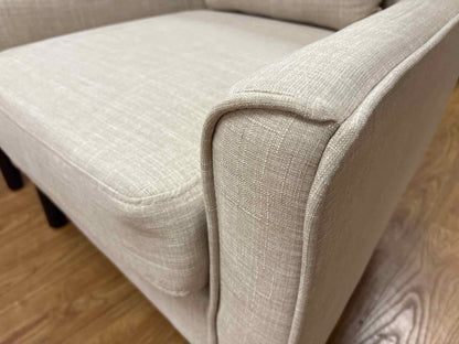Pair of Tufted Wingback Chairs