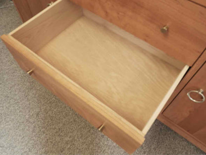 Gat Creek "Tomlin" Cherry 3 Drawer & 2 Door Console