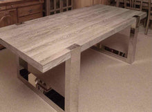 Universal Furniture 'Robards' Oak Driftwood Grey Finish Extended Dining Table