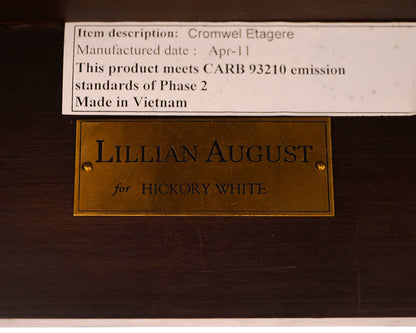 Lillian August for Hickory White Cromwel Etageres