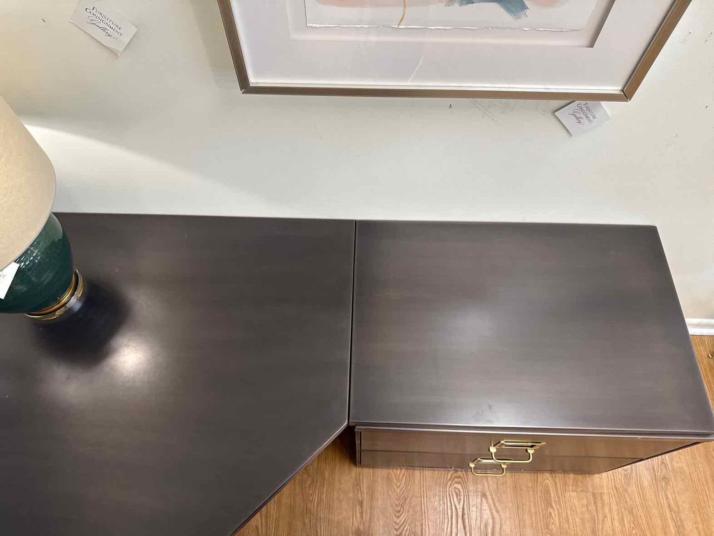 RH 1940's Style Industrial Corner Desk