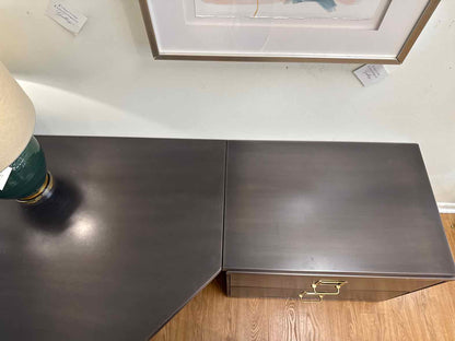 RH 1940's Style Industrial Corner Desk