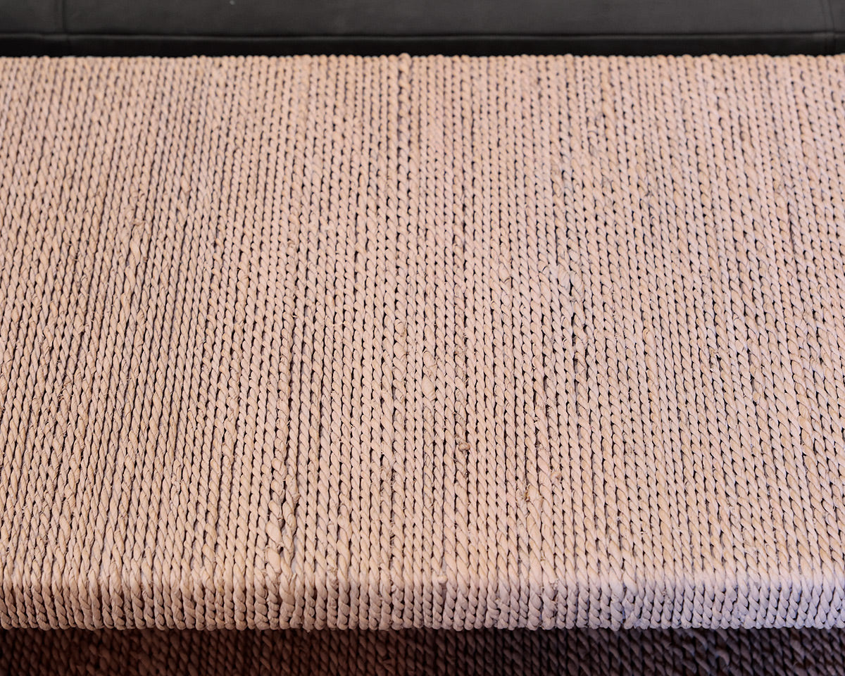 'Abaca' Rattan Wrapped Console Table