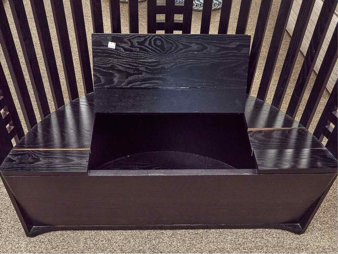 Macintosh ' Charles Rennie' Style Black Finish Chair