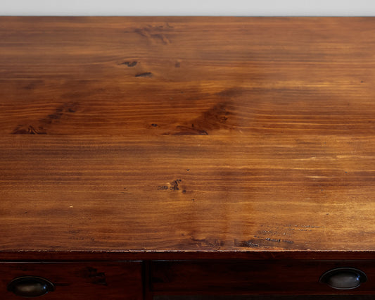 Pottery Barn Printer's Keyhole Exectutive Desk