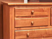 Cherry 7 Drawer Dresser Includes Morror