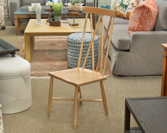 Set of 8 Gat Creek Addison Dining Chairs in Maple with Natural Finish