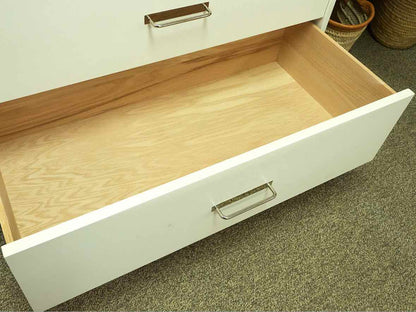 Gat Creek "Tidewate"r 9 Drawer Maple Dresser in Classic Snowdrift Finish