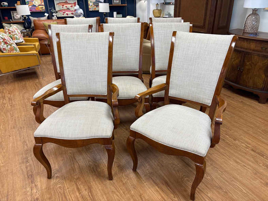 Set of 8 Ethan Allen Dining Chairs