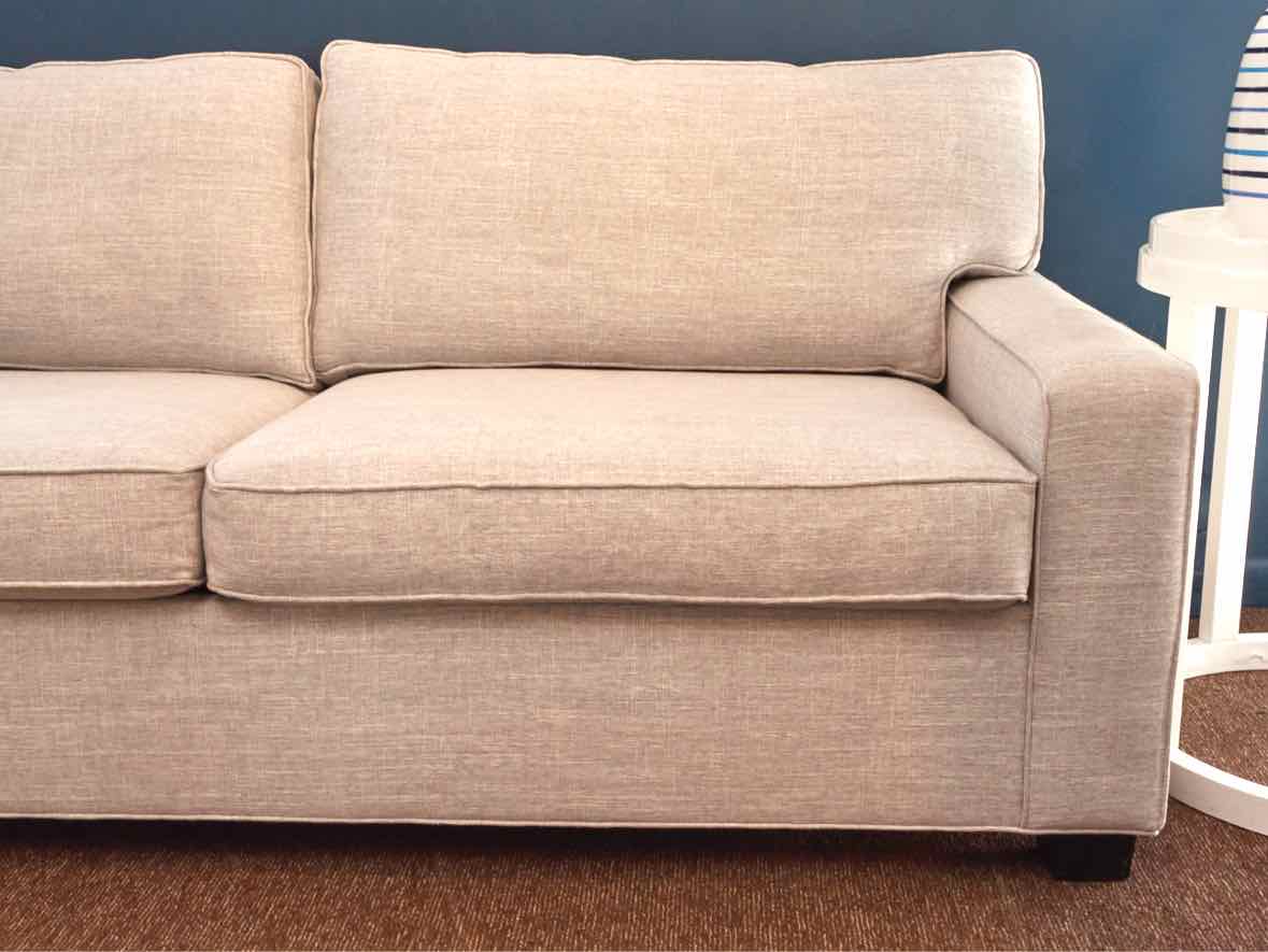 Mitchell Gold + Bob Williams  Gold Alex Queen Sleeper In "Dove Grey" Wool Blend