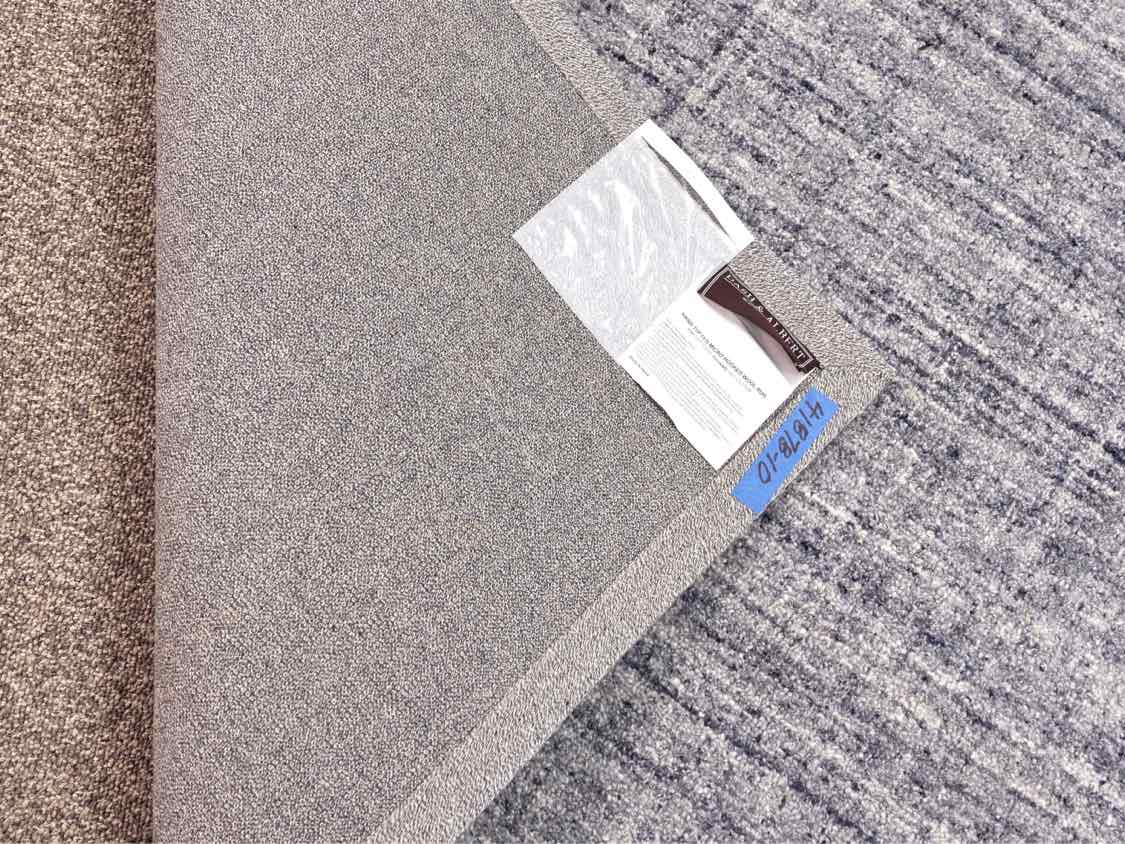 Annie Selke Wool Area Rug in Blue & Grey